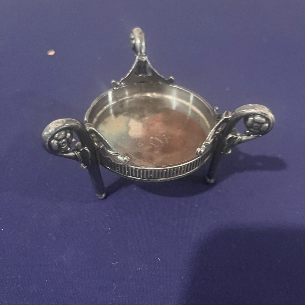 Vintage Possible Silver Plate Open Salt Cellar
